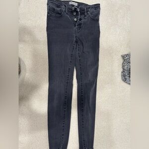 Madewell Women's Charcoal Skinny Jeans